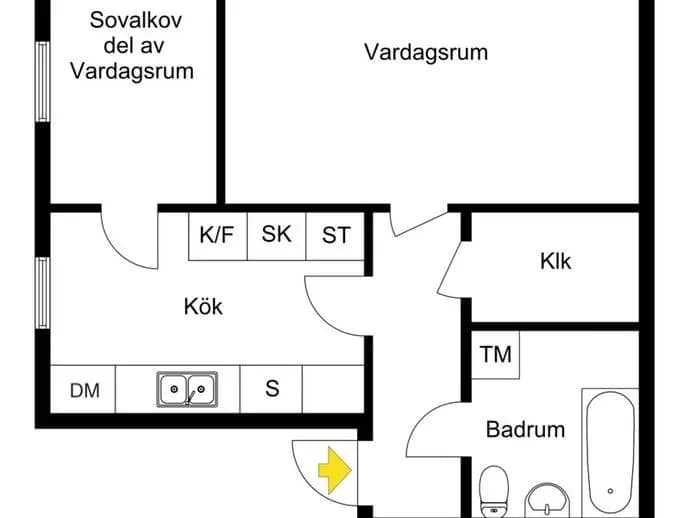 Planritning för Skolkvior 4