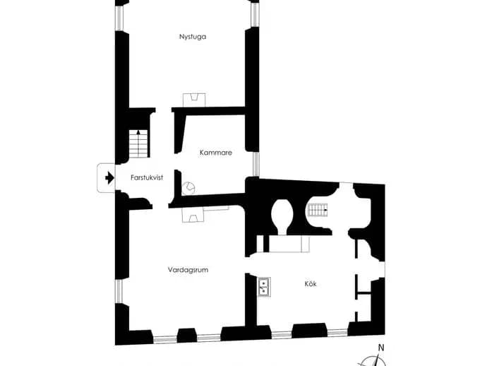 Planritning för Eke Petsarve 716