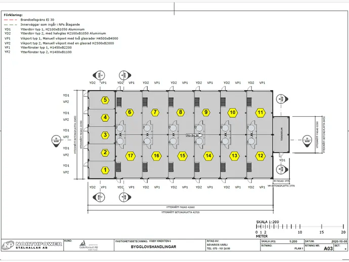 Floor plan for Wilhelmina Skoghs gata 8