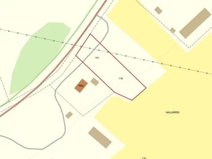 Planritning för Östergarn Rodarve 156 C