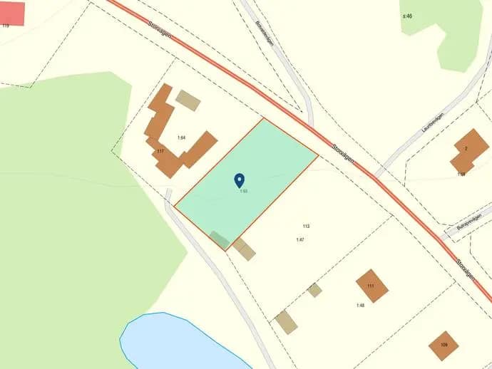 Floor plan for Storvägen 115