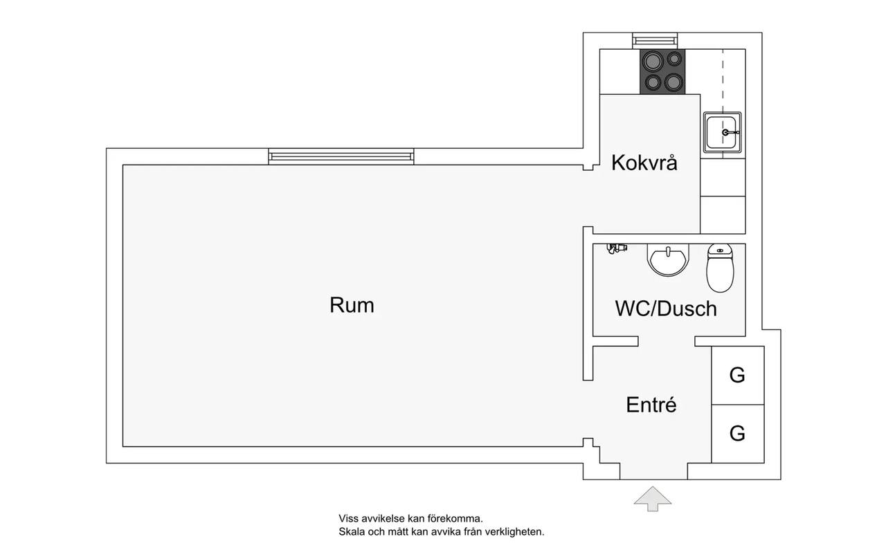 Floor plan for Malgomajvägen 18