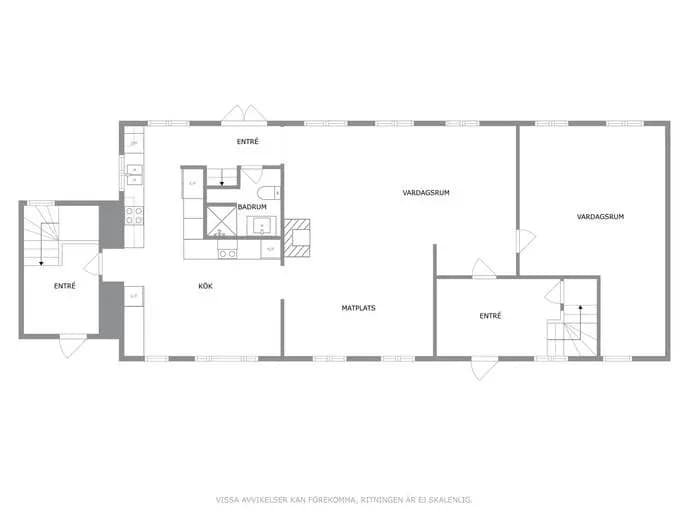 Floor plan for Skolevägen 145
