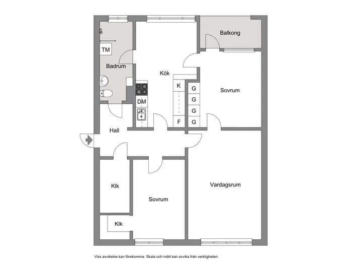 Floor plan for Heidenstamsgatan 27