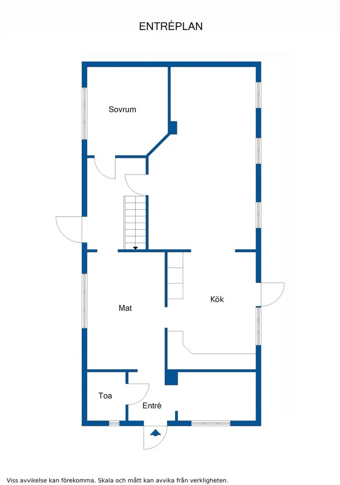 Floor plan for Ystadsvägen 219