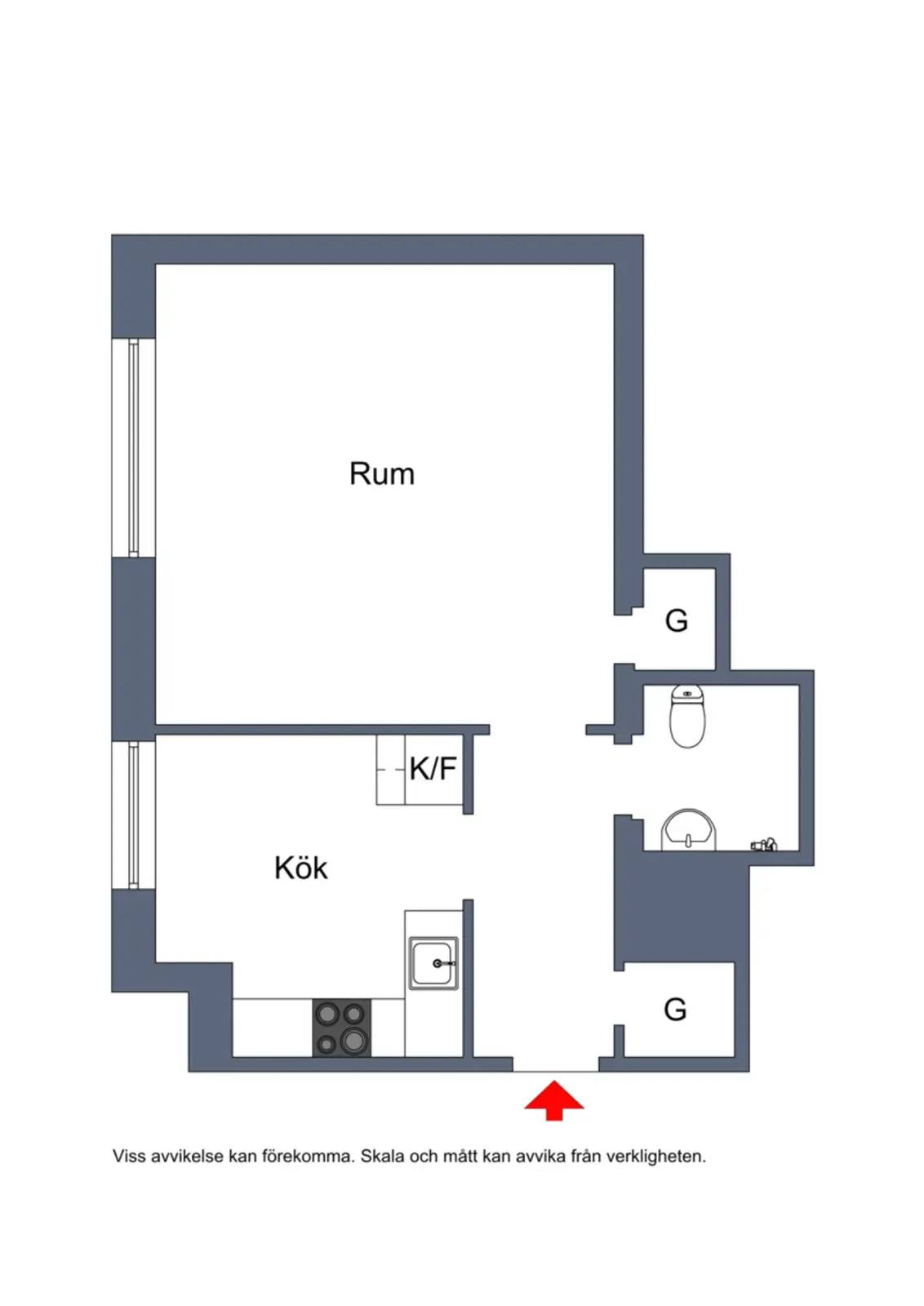 Planritning för Stureplan 1