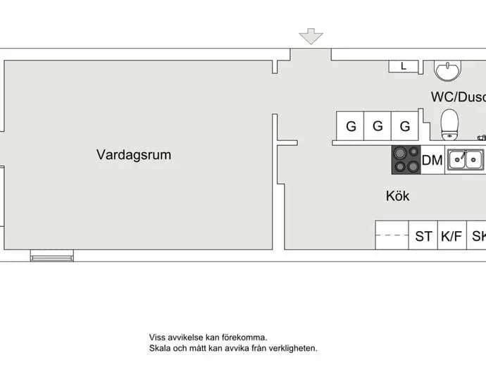 Floor plan for Sjösabrinken 28