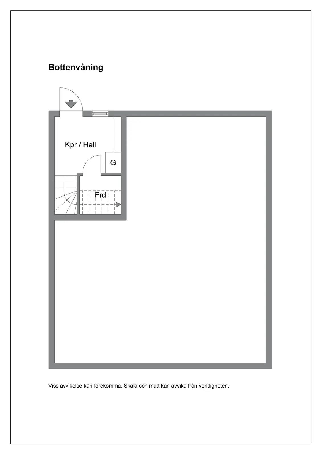 Planritning för Strömstarevägen 30
