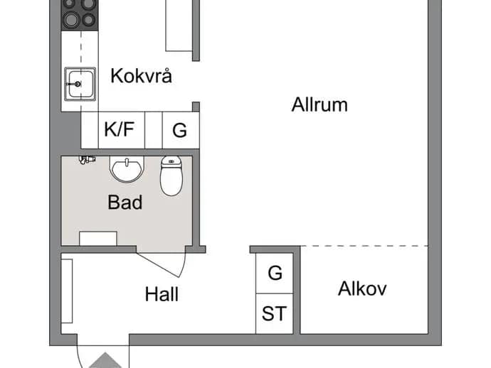 Floor plan for Heidenstamsgatan 3