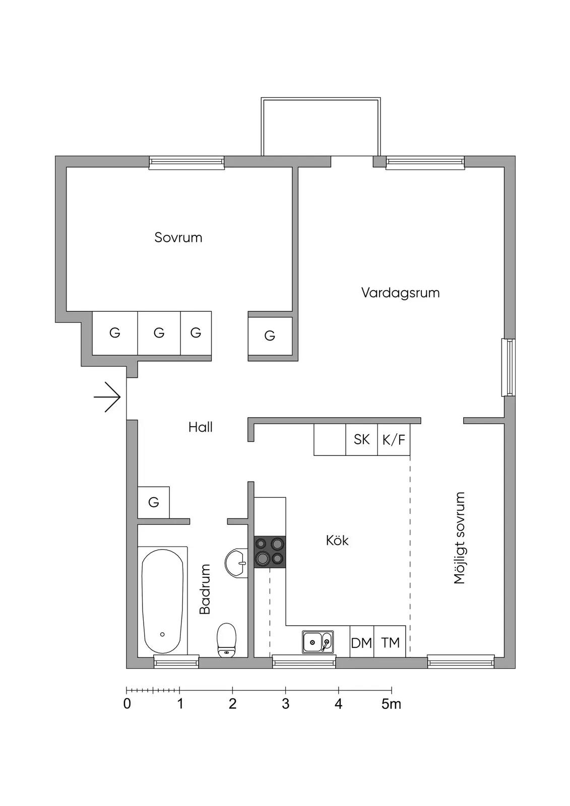 Planritning för Plåtslagarvägen 12
