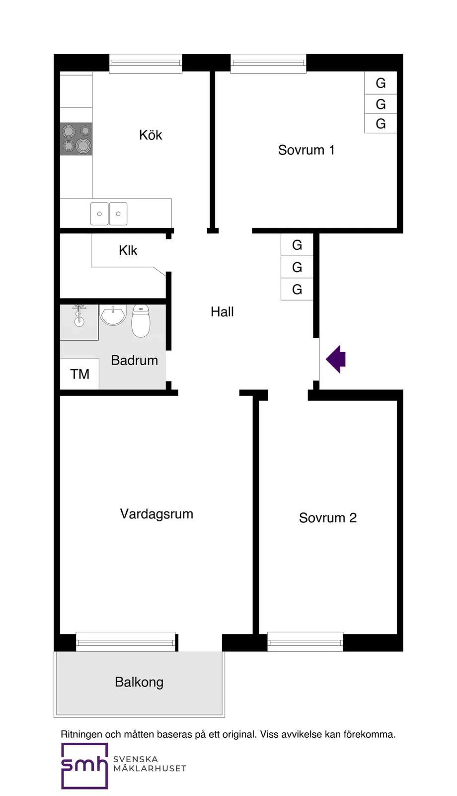 Floor plan for Dagsverksvägen 211