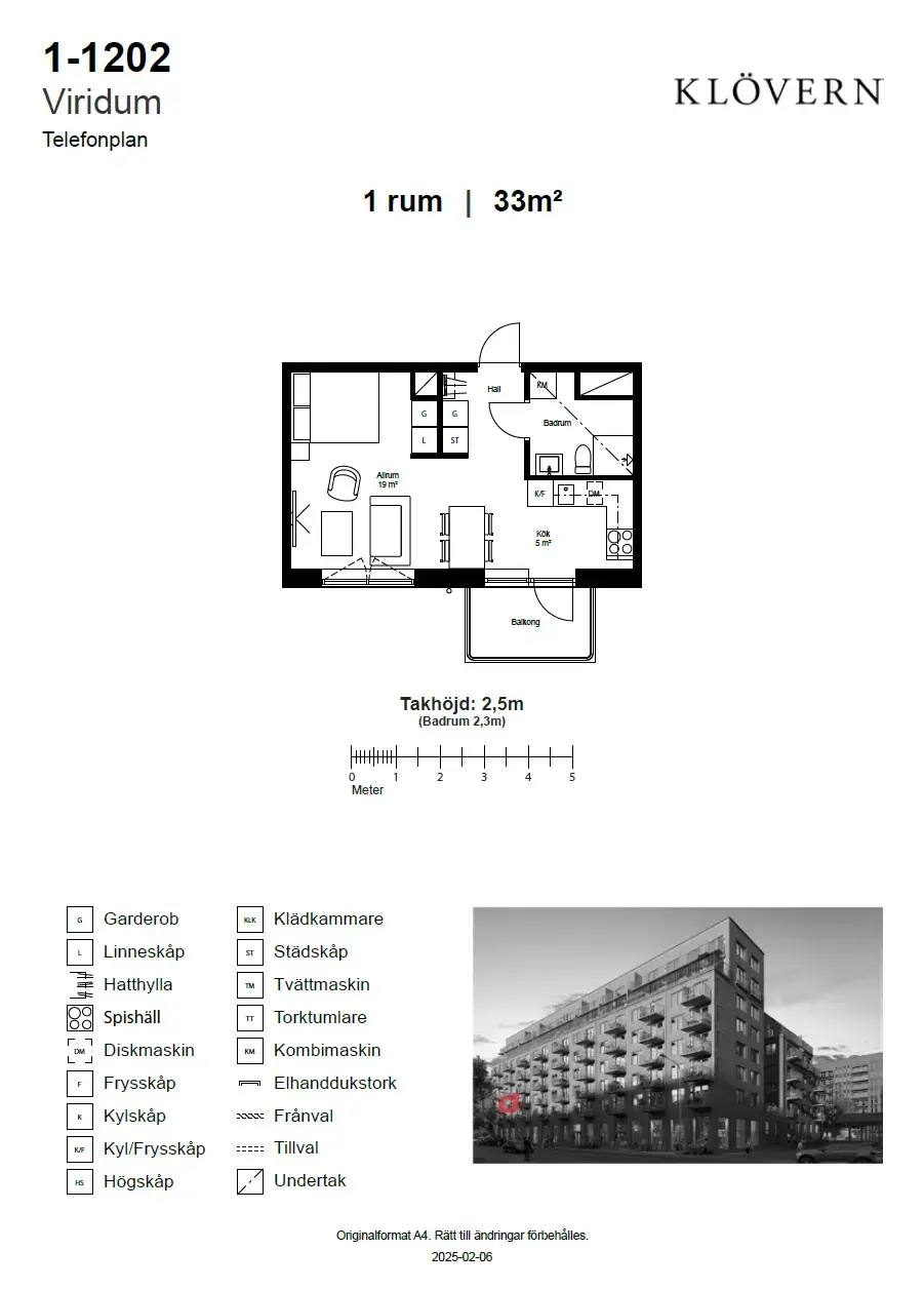 Floor plan for Tellusborgsvägen 87