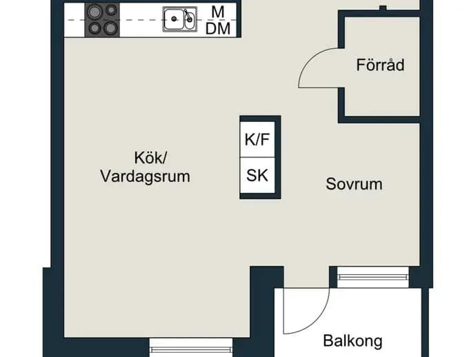 Floor plan for Perstorpsvägen 12