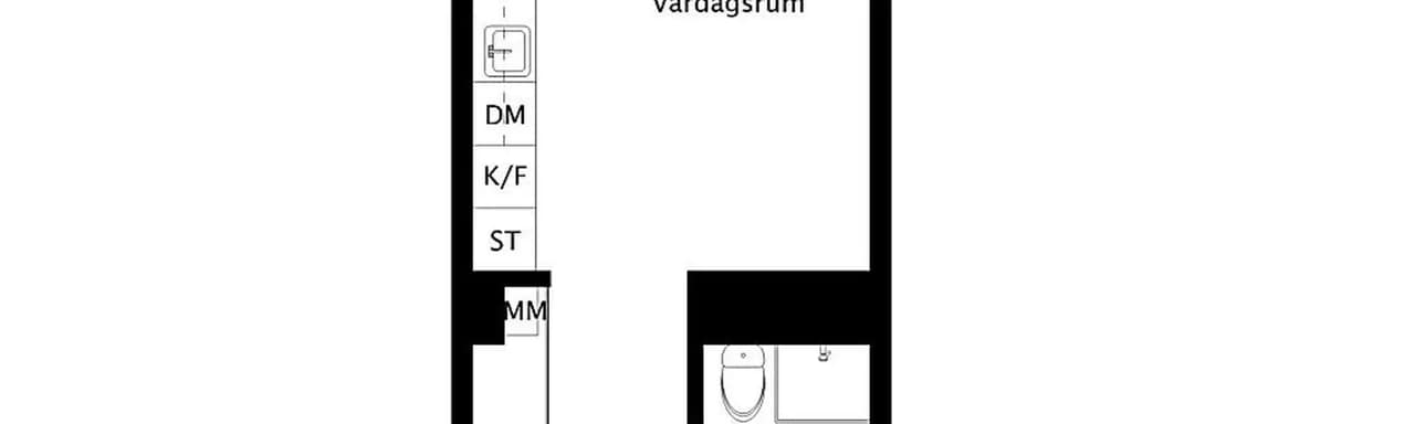 Floor plan for Gamla Enköpingsvägen 152