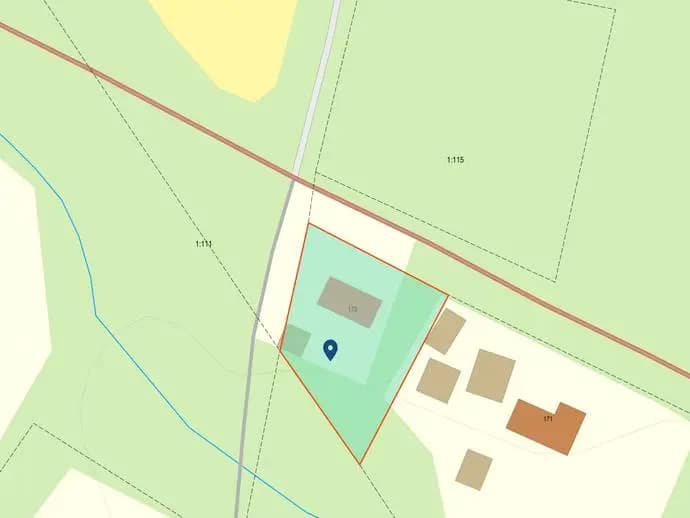 Floor plan for Torsbacken 173
