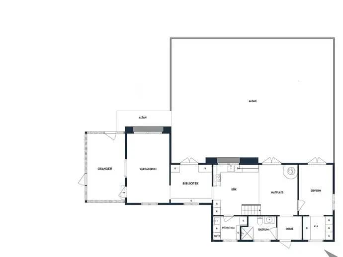Planritning för Byalagsvägen 29