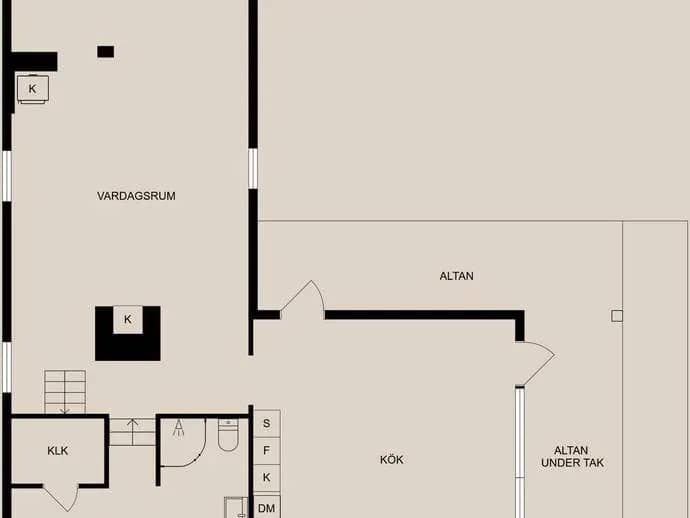 Floor plan for Rejmyrevägen 66