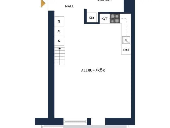 Floor plan for Johannes Magnus väg 32