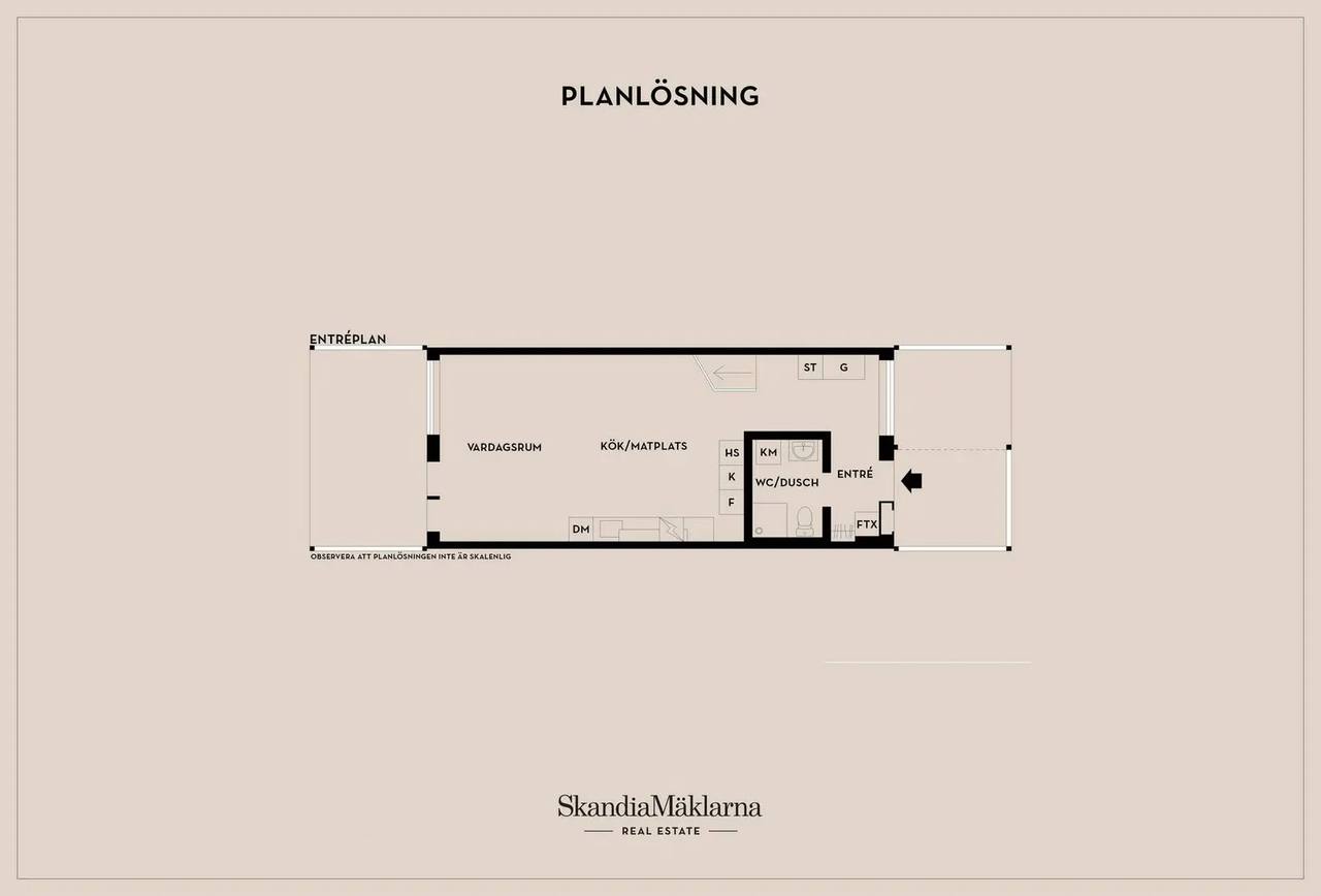 Planritning för Stenkolsgatan 22A