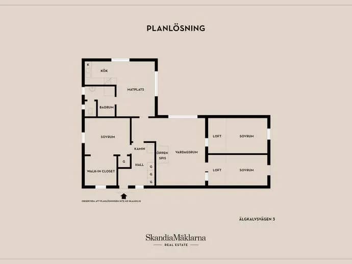 Floor plan for Älgkalvsvägen 3
