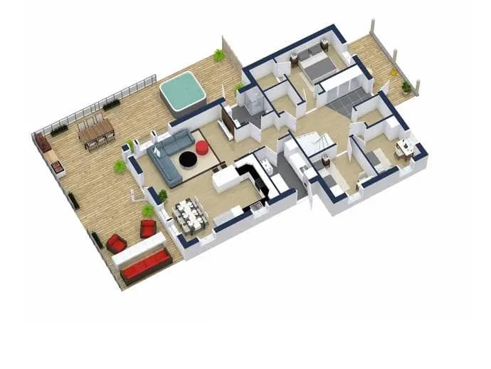 Floor plan for Svavelgränd 5