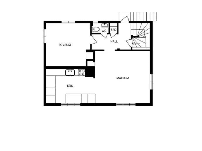 Floor plan for Villahagen Solsidan