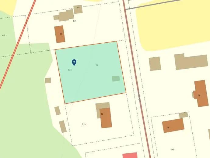 Planritning för Billstavägen 55