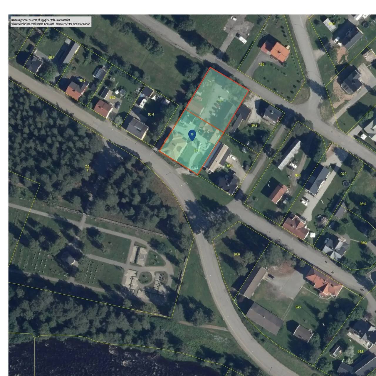 Floor plan for Kyrkgatan 10B
