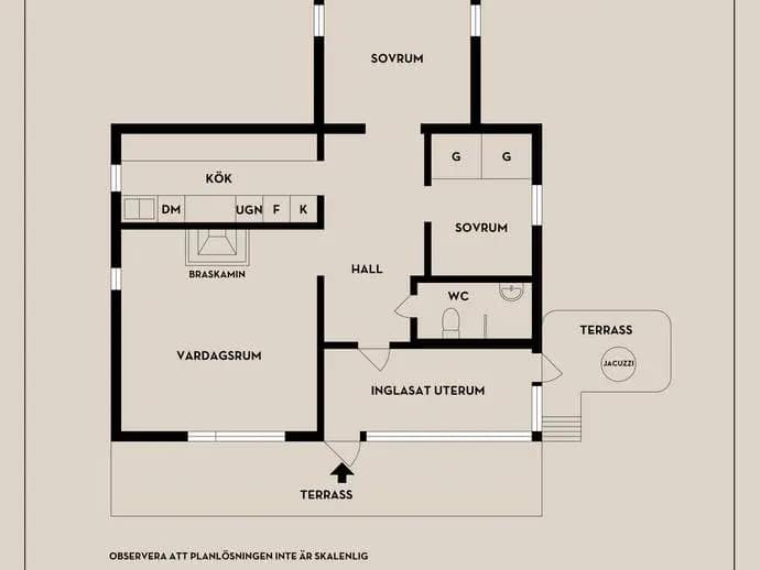 Floor plan for Tallbarrsvägen 3