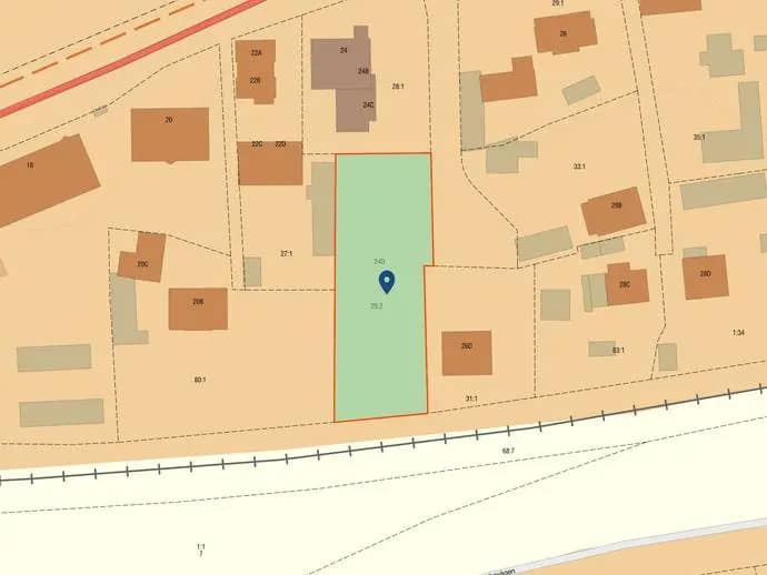 Planritning för Centralvägen 24D