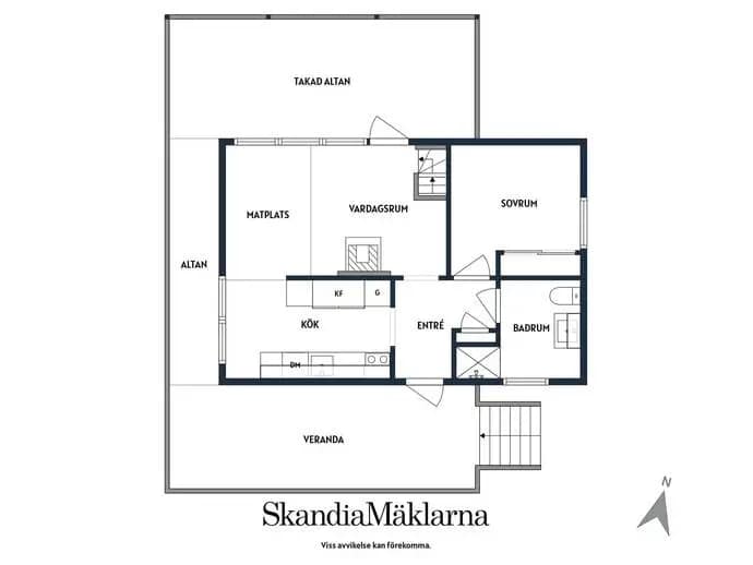 Floor plan for Hermelinvägen 9