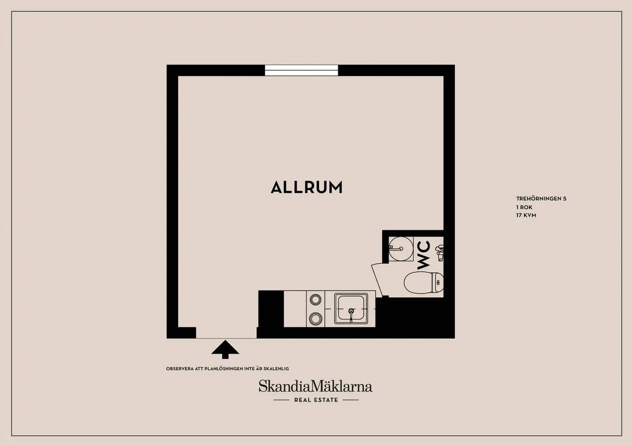 Floor plan for Trehörningen 5