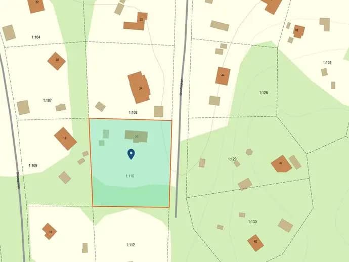 Floor plan for Gruvbacken 36