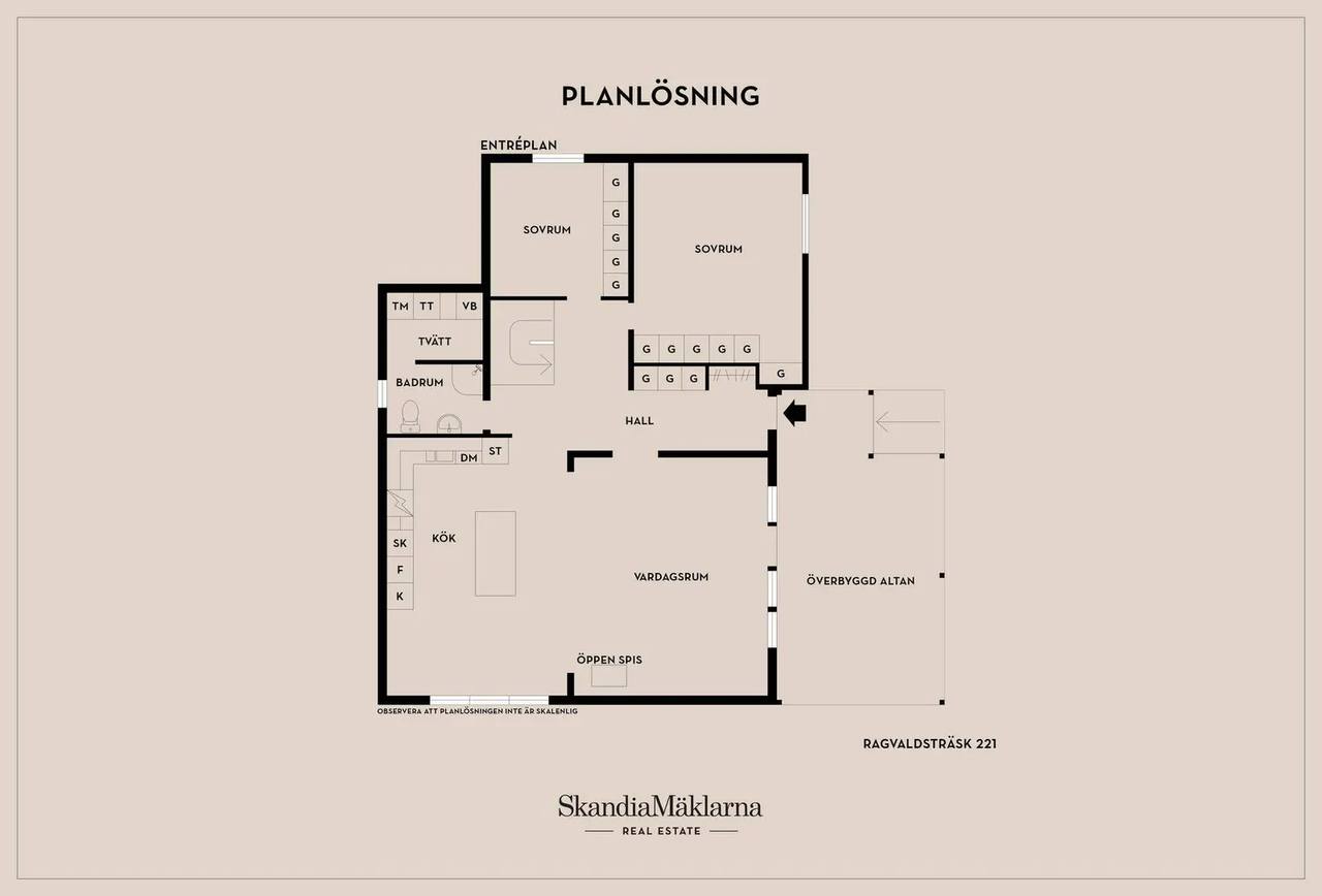 Floor plan for Ragvaldsträsk 221