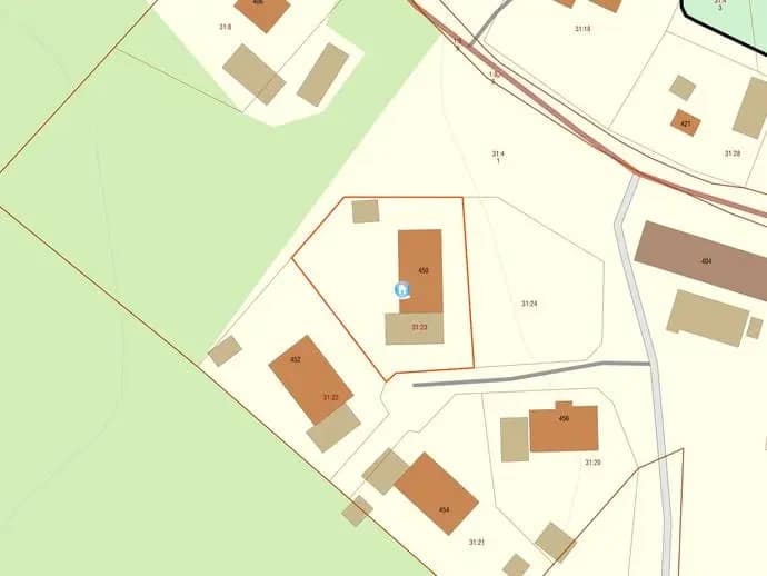 Planritning för Skärså 450