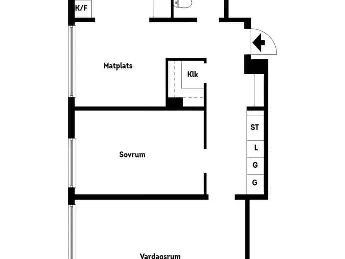 Planritning för Aspnäsvägen 26