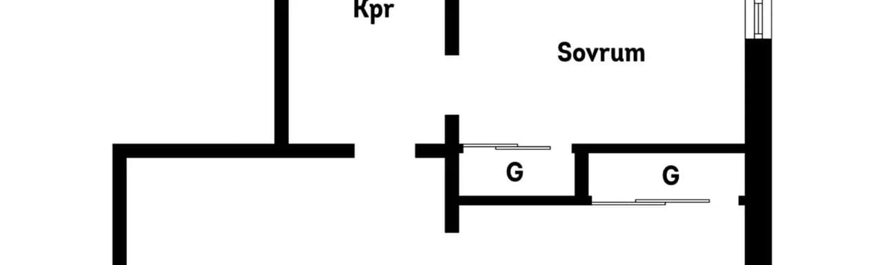 Floor plan for Nygatan 82