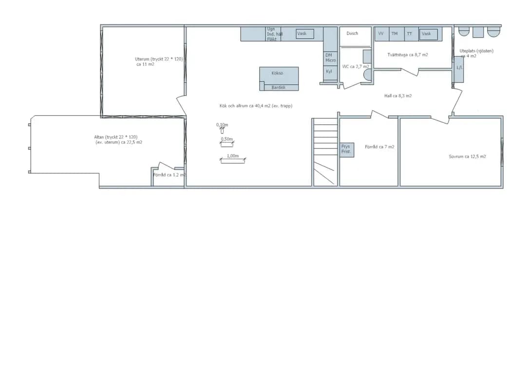 Planritning för Stolpegatan 33