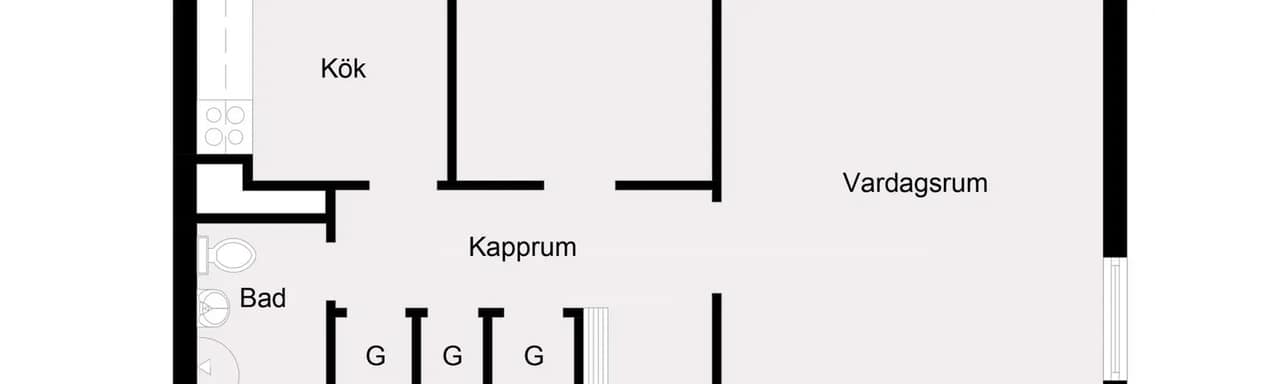 Floor plan for Vitemöllegatan 10H