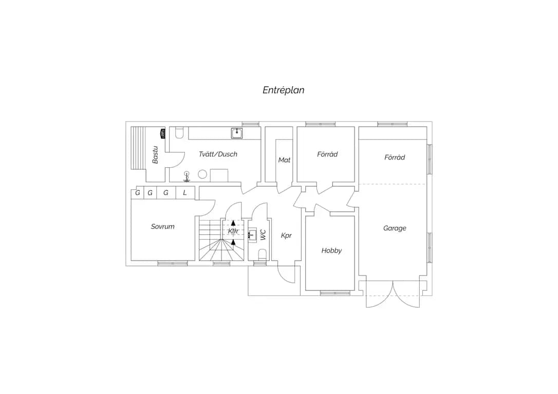 Floor plan for Backslingan 18