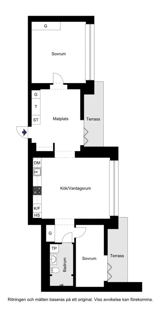 Floor plan for Torsplan 10