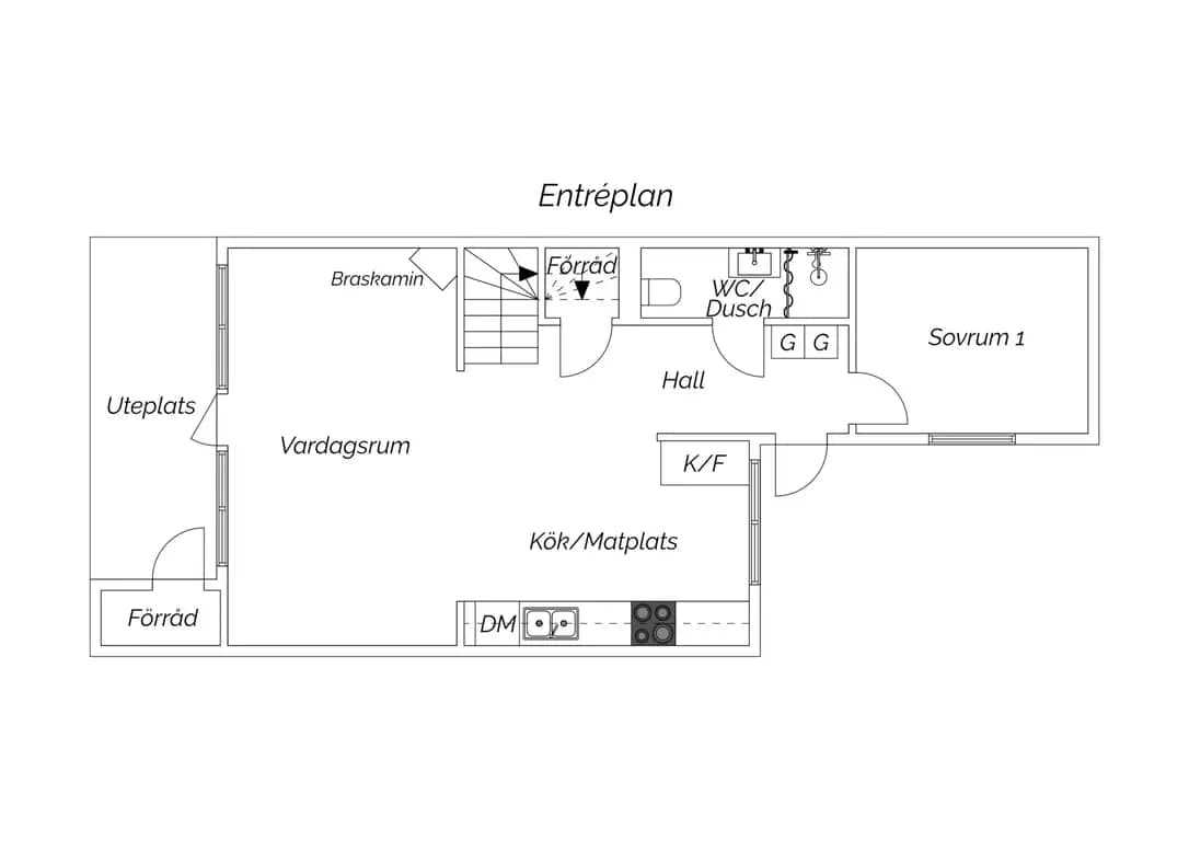 Planritning för Pusshagen 65