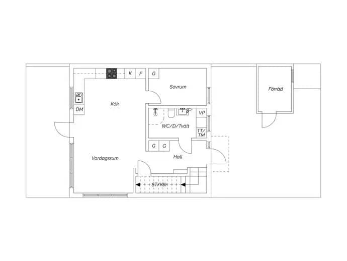 Planritning för Ingenjörsgatan 13
