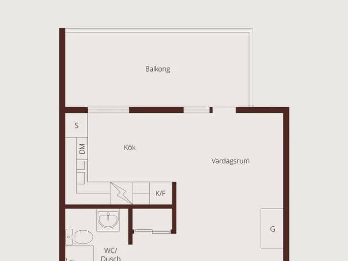 Planritning för Olofsgatan 13
