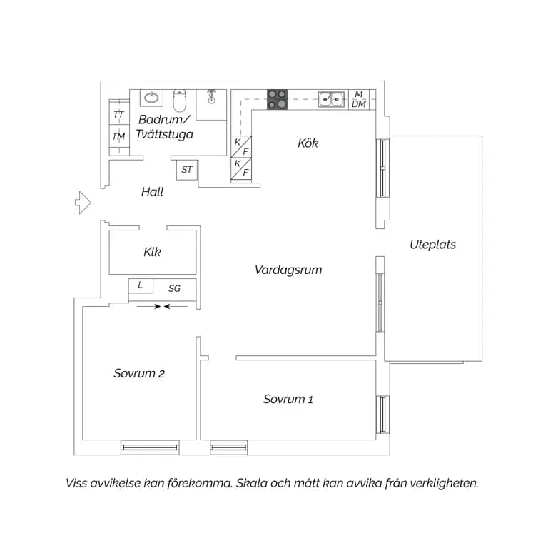 Planritning för Sågverksvägen 3
