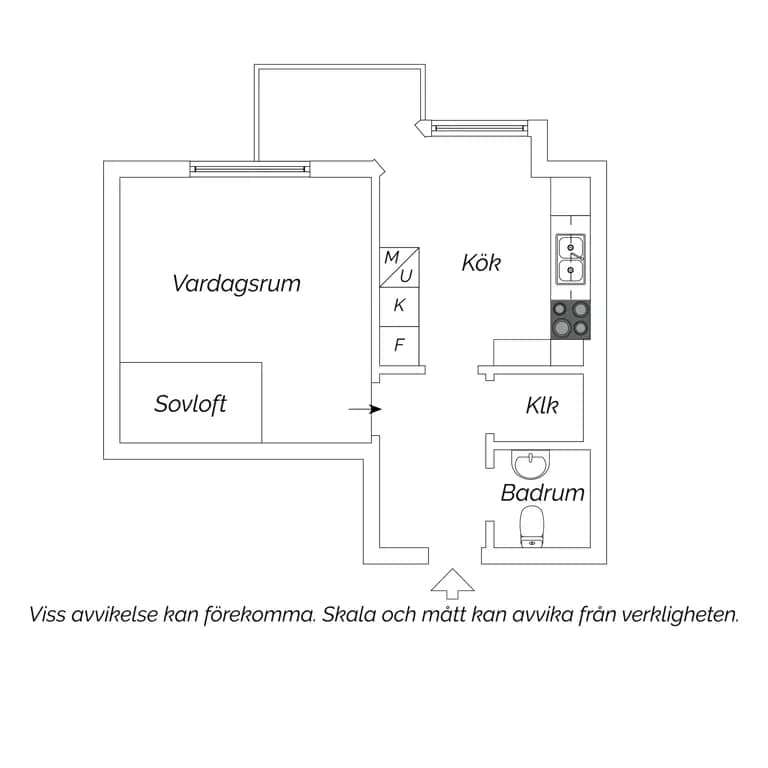 Floor plan for Kolonigatan 4