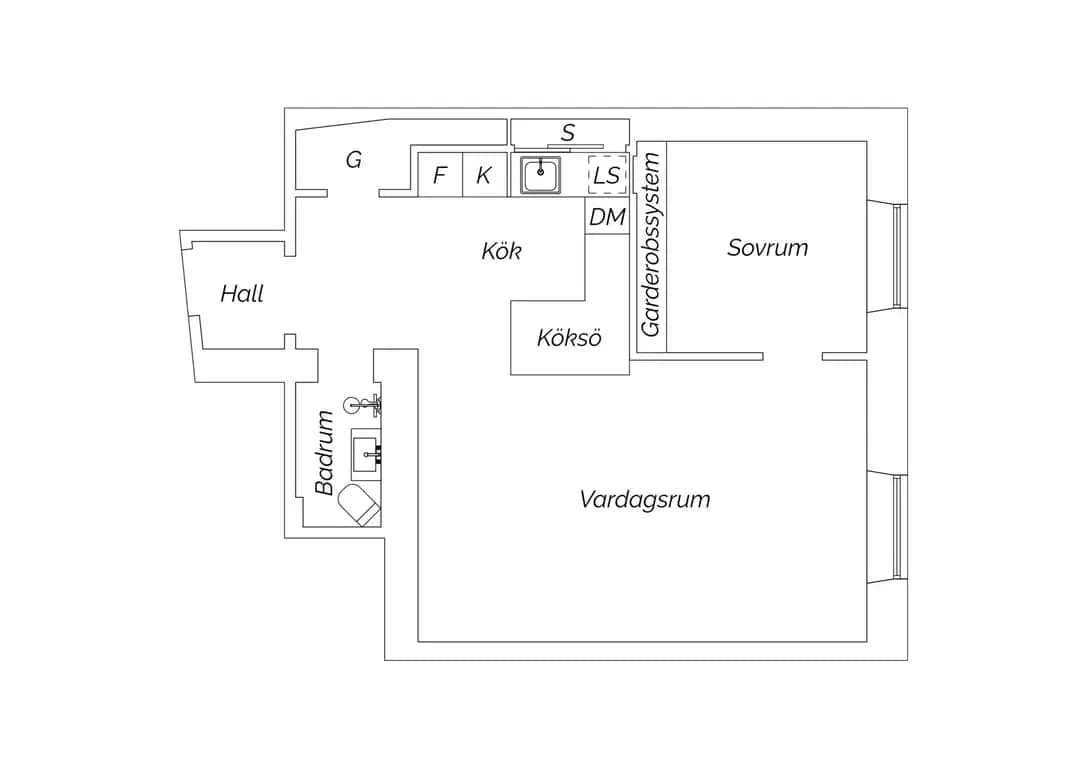 Floor plan for Rödabergsbrinken 16
