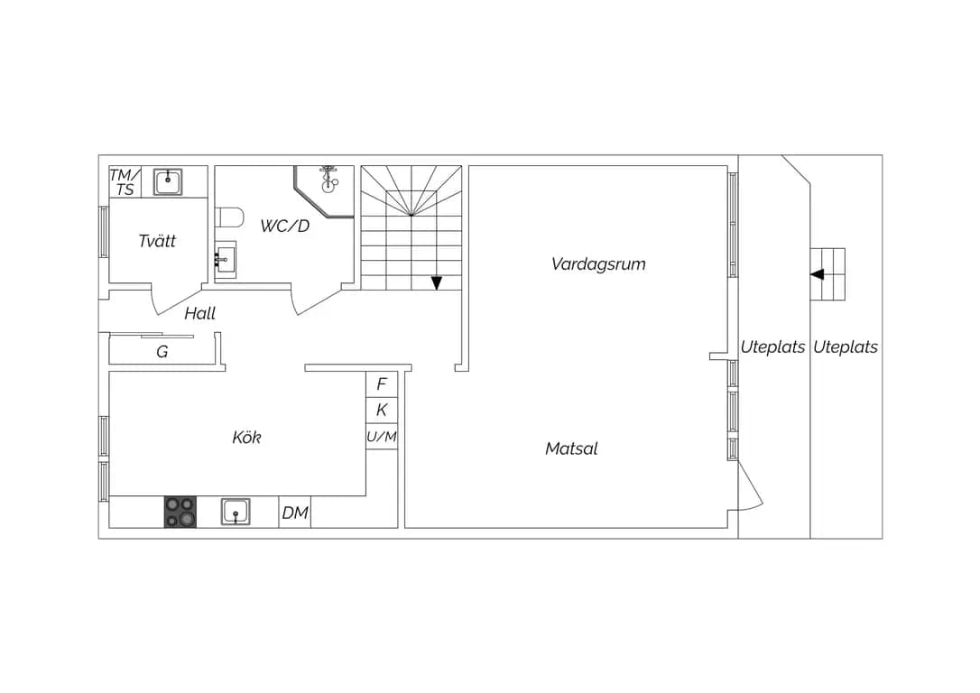 Floor plan for Jons väg 106