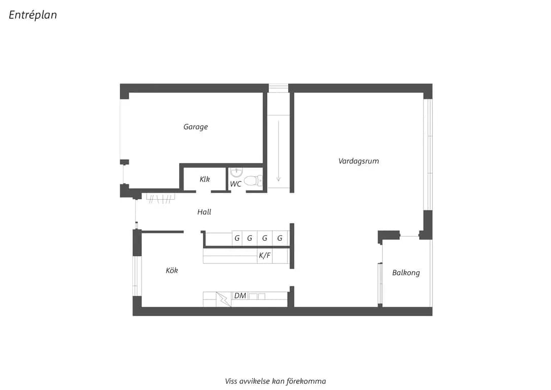 Floor plan for Vasabergsgatan 20