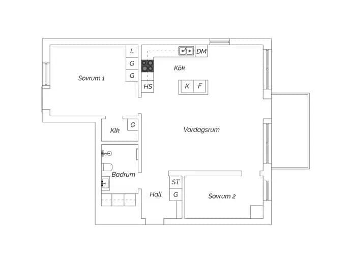 Planritning för Åbroddgatan 7